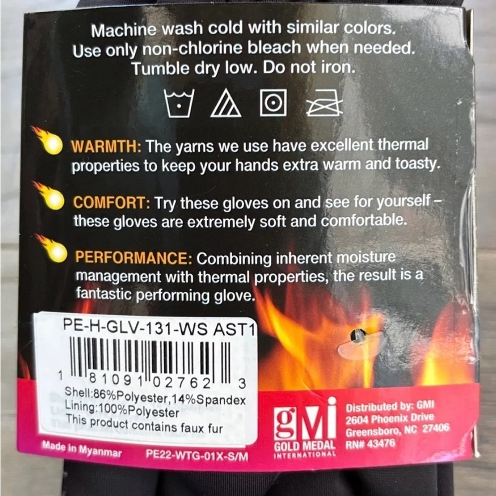 Polar Extreme Insulated Thermal gloves,sherpa lined, moisture managment,winter